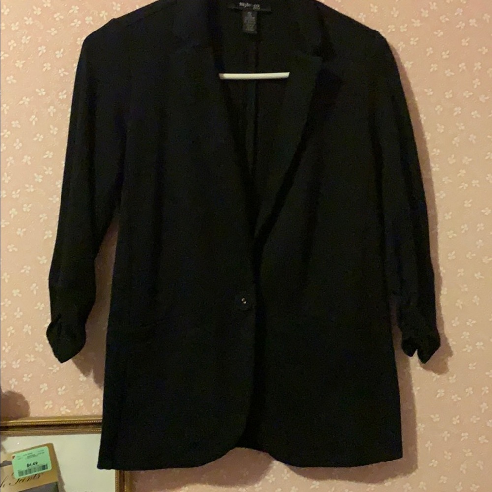 Black blazer petite small cute